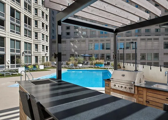 River N 1br W Gym Wd Nr Magnificent Mile Chi-165 Apartamento Chicago