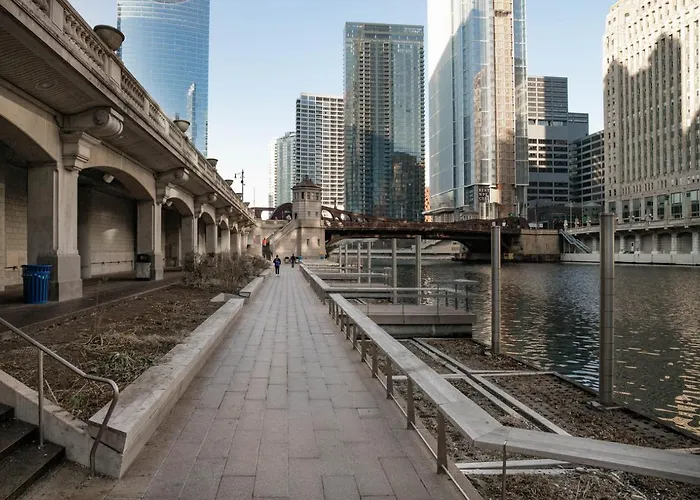 Apartamento River N 1br W Gym Wd Nr Magnificent Mile Chi-165